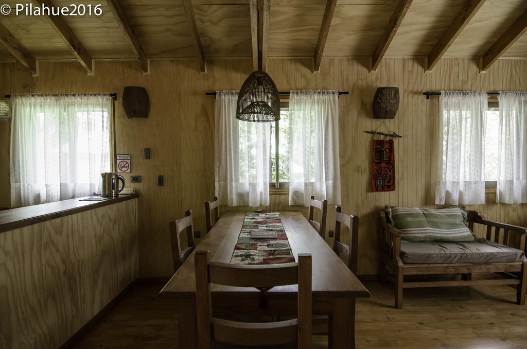 Cabanas Pilahue Las Trancas Bagian luar foto